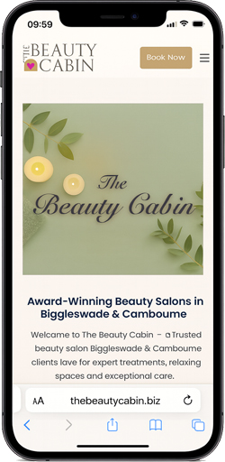 The Beauty Cabin Website